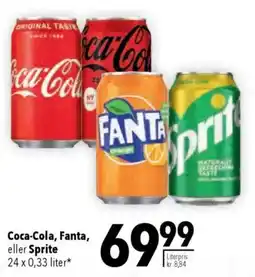 CITTI Markt Coca-Cola, Fanta, eller Sprite Angebot