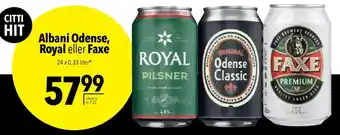 CITTI Markt Albani Odense, Royal eller Faxe Angebot