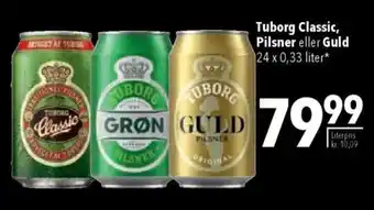 CITTI Markt Tuborg Classic, Pilsner eller Guld Angebot