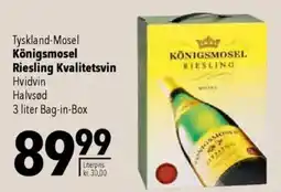 CITTI Markt Königsmosel Riesling Kvalitetsvin Angebot