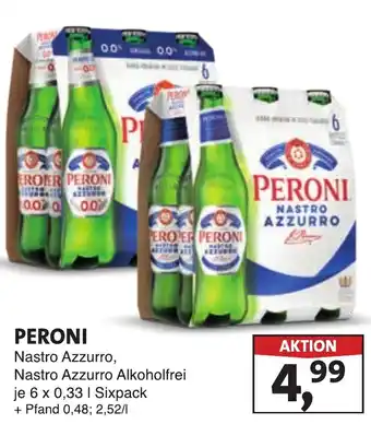 Lösch Depot PERONI Nastro Azzurro, Nastro Azzurro Alkoholfrei Angebot