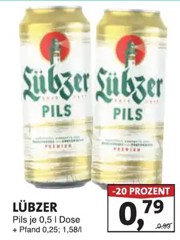 Lösch Depot LÜBZER Pils Angebot