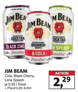 Lösch Depot JIM BEAM Cola, Black Cherry, Lime Splash Angebot