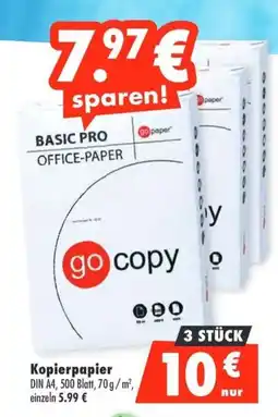 Mäc Geiz gopaper Kopierpapier Angebot