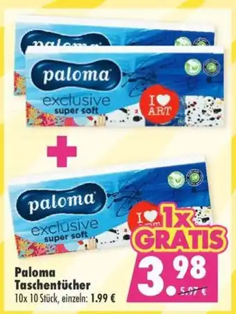 Mäc Geiz Paloma Taschentücher Angebot