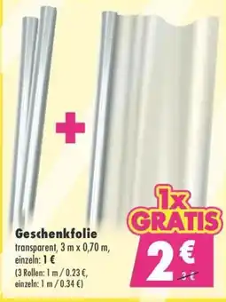 Mäc Geiz Geschenkfolie Angebot