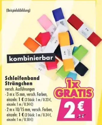 Mäc Geiz Schleifenband Strängchen Angebot