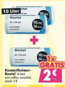 Mäc Geiz Kosmetikeimer- Beutel Angebot