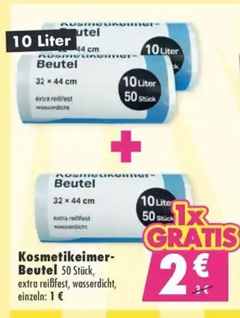 Mäc Geiz Kosmetikeimer- Beutel Angebot