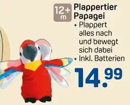 Rossmann Plappertier m Papagei Angebot