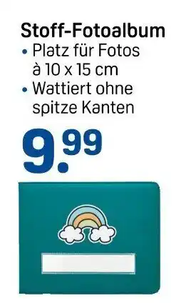 Rossmann Stoff-Fotoalbum Angebot