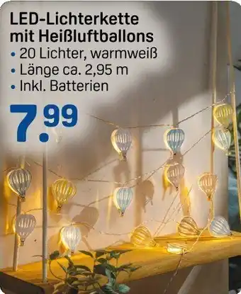 Rossmann LED-Lichterkette mit Heißluftballons Angebot