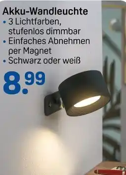 Rossmann Akku-Wandleuchte Angebot