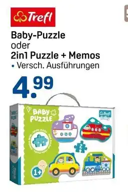 Rossmann Trefl Baby-Puzzle oder 2in1 Puzzle + Memos Angebot
