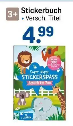 Rossmann Stickerbuch Angebot