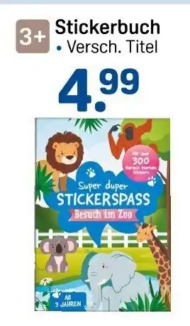 Rossmann Stickerbuch Angebot