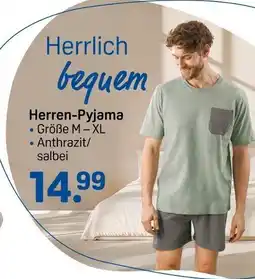 Rossmann Herren-Pyjama Angebot
