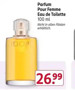 Rossmann JOOP! Parfum Pour Femme Eau de Toilette Angebot