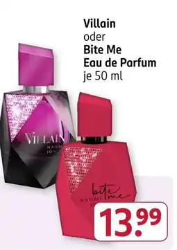 Rossmann Villain oder Bite Me Eau de Parfum Angebot