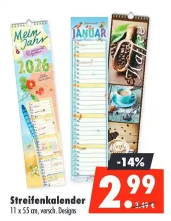Streifenkalender