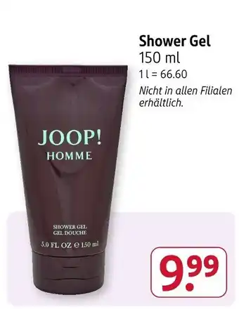 Rossmann Shower Gel JOOP! Angebot