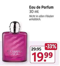 Rossmann Eau de Parfum TRUSSARD Angebot