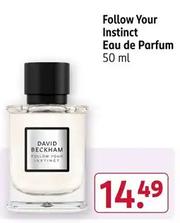 Rossmann DAVID BECKHAM Follow Your Instinct Eau de Parfum Angebot