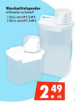 Mäc Geiz Waschmittelspender Angebot