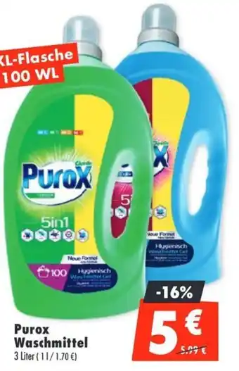Mäc Geiz Purox Waschmittel Angebot