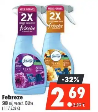 Mäc Geiz Febreze Angebot
