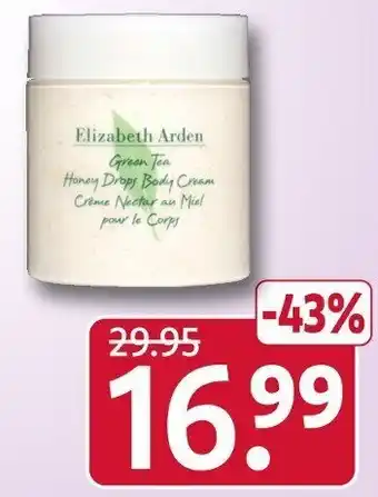 Rossmann Elizabeth Arden Honey Drops Body Cream Angebot