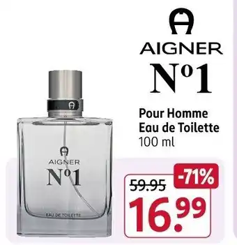 Rossmann AIGNER Nº1 Pour Homme Eau de Toilette Angebot
