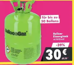 Mäc Geiz Helium- Einwegtank Angebot