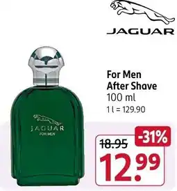 Rossmann JAGUAR For Men After Shave Angebot