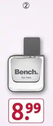 Rossmann Bench For Him oder For Her Eau de Toilette Angebot