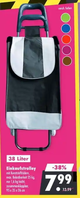 Mäc Geiz Einkaufstrolley 38 Liter Angebot