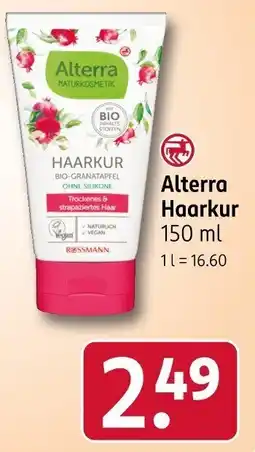 Rossmann Alterra Haarkur Angebot