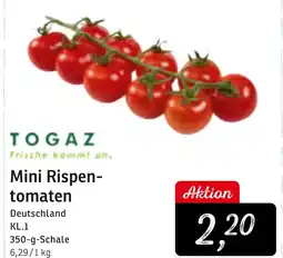 KONSUM TOGAZ Mini Rispentomaten Angebot