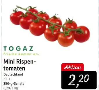 KONSUM TOGAZ Mini Rispentomaten Angebot