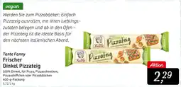 KONSUM Tante Fanny Frischer Dinkel Pizzateig Angebot