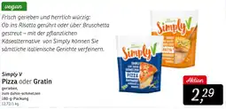 KONSUM Simply V Pizza oder Gratin Angebot