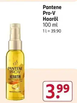 Rossmann Pantene Pro-V Haaröl Angebot