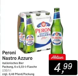 KONSUM Peroni Nastro Azzuro Angebot