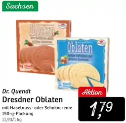 KONSUM Dr. Quendt Dresdner Oblaten Angebot