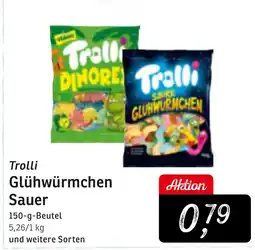 KONSUM Trolli Glühwürmchen Sauer Angebot