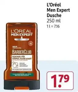 Rossmann L'Oréal Men Expert Dusche Angebot