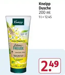 Rossmann Kneipp Dusche Angebot