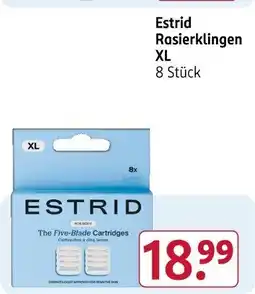 Rossmann Estrid Rasierklingen XL Angebot