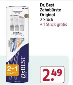 Rossmann Dr. Best Zahnbürste Original Angebot