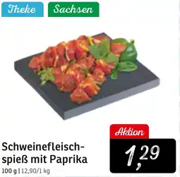 KONSUM Schweinefleischspieß mit Paprika Angebot